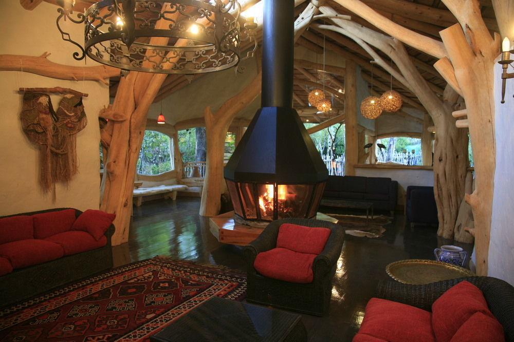 Tree Lodge Nidos De Пукон Экстерьер фото