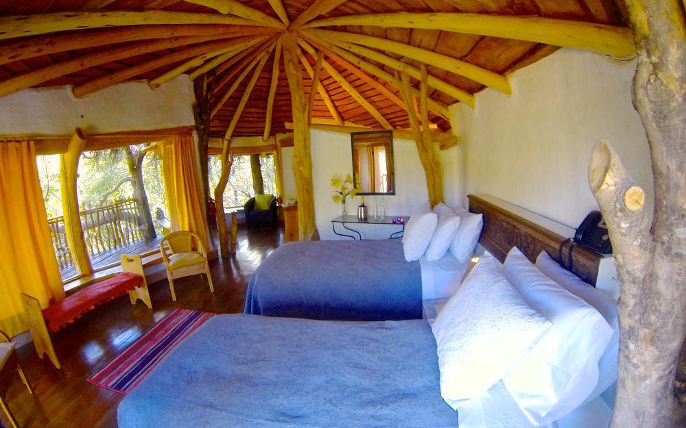Tree Lodge Nidos De Пукон Экстерьер фото